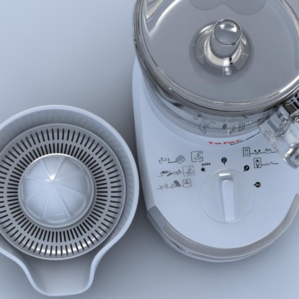 tefal fp4111 blender ma - TEFAL FP4111 Blender by 3DLocker